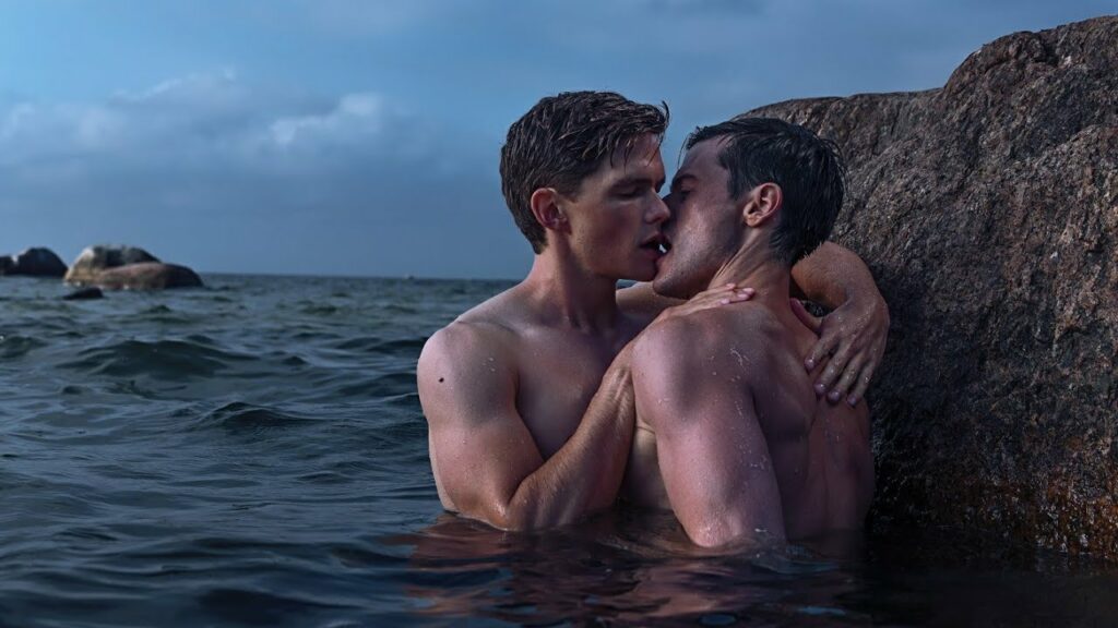 Tom Prior and Oleg Zagorodnii in Firebird, Soviet-era LGBTQ gay romance for BFI Flare Festival.