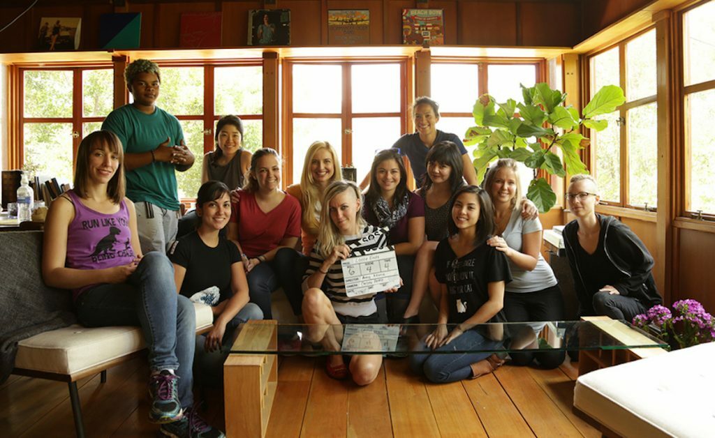 The Emergence Film Production company team including Youtuber Anna Akana and Sienna Beckman