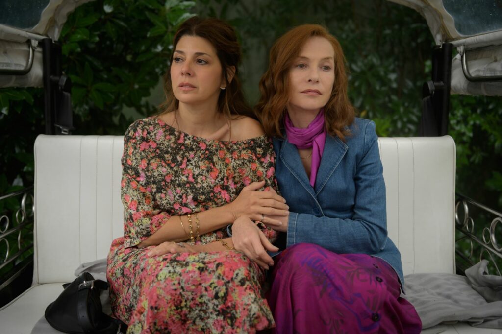 Marisa Tomei and Isabelle Huppert in Frankie from director Ira Sachs.