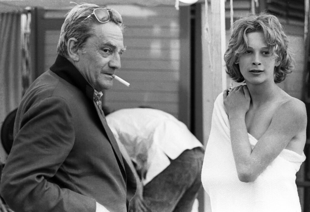 Director Luchino Visconti and his star Bjorn Andersen behind the scenes of Death in Venice, in Sundance documentary The Most Beautiful Boy in the World