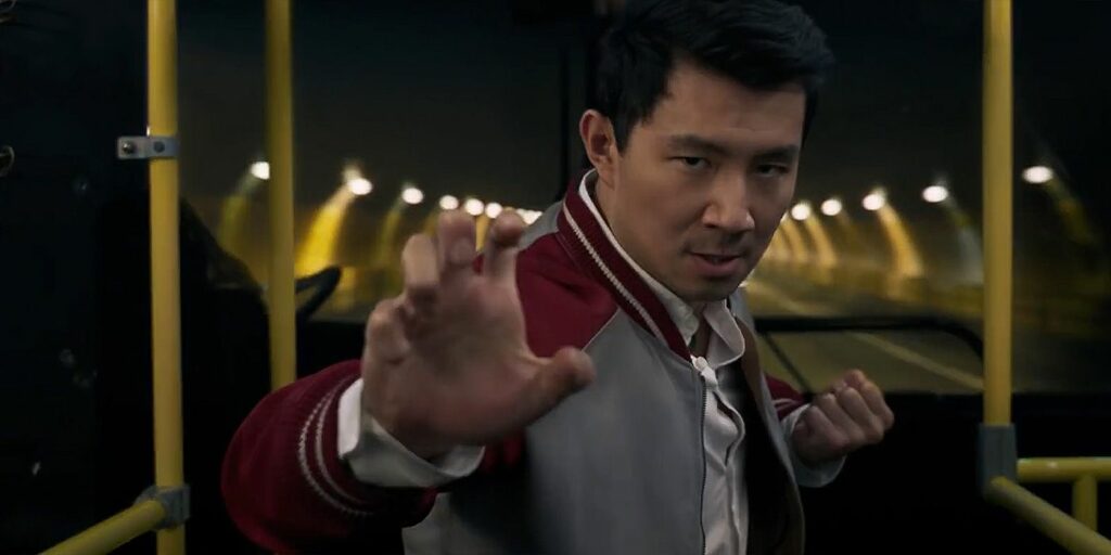 Simu Liu martial arts performance in Shang-Chi and the legend of the ten rings