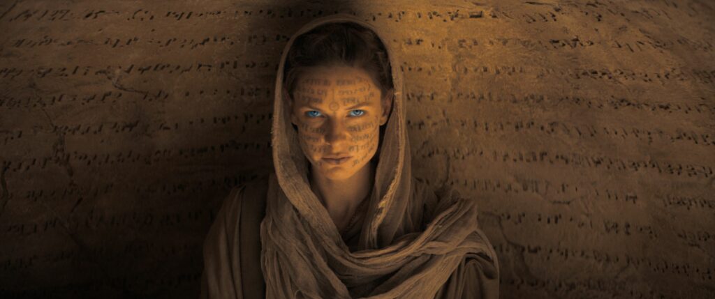 Rebecca Ferguson as Lady Jessica in Denis Villeneuve's Dune